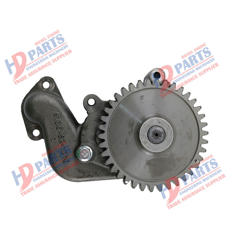 pompa dell'olio per motori 6D105 PC200-3 6136-52-1210 6136-52-1100 Adatto per parti di motori diesel KOMATSU