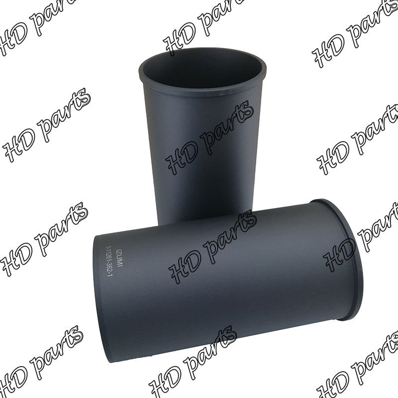 6With un 1 con i punti e fodera 1-11261362-1 1-11261-362-0 del cilindro del motore diesel della parete refrattaria per ISUZU