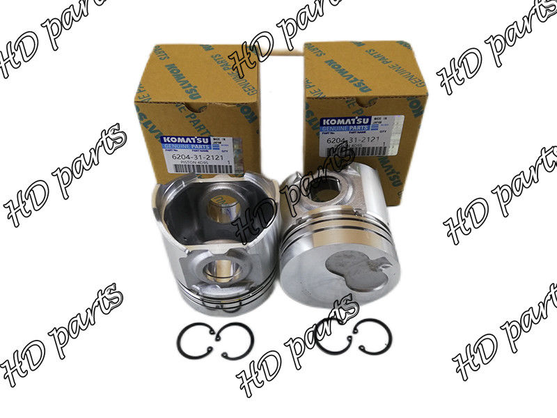 Pistone 6202-32-2140 del motore diesel 4D95S-W-1 6201-32-2121 104mm su per KOMATSU