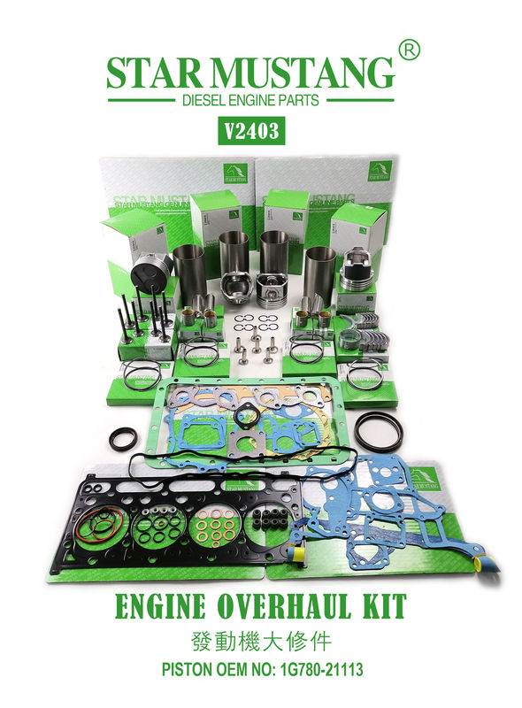 Ricambi di riparazione di alta qualità V2203 V2403 1G780-21113 1G796-21112 1J884-21110 Per motore mini escavatore Kubota