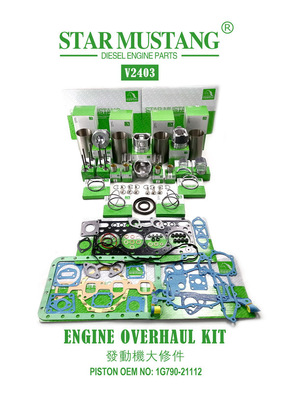 Ricambi di riparazione di alta qualità V2203 V2403 1G780-21113 1G796-21112 1J884-21110 Per motore mini escavatore Kubota