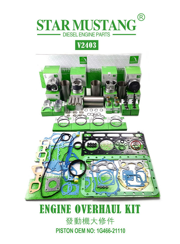 Ricambi di riparazione di alta qualità V2203 V2403 1G780-21113 1G796-21112 1J884-21110 Per motore mini escavatore Kubota