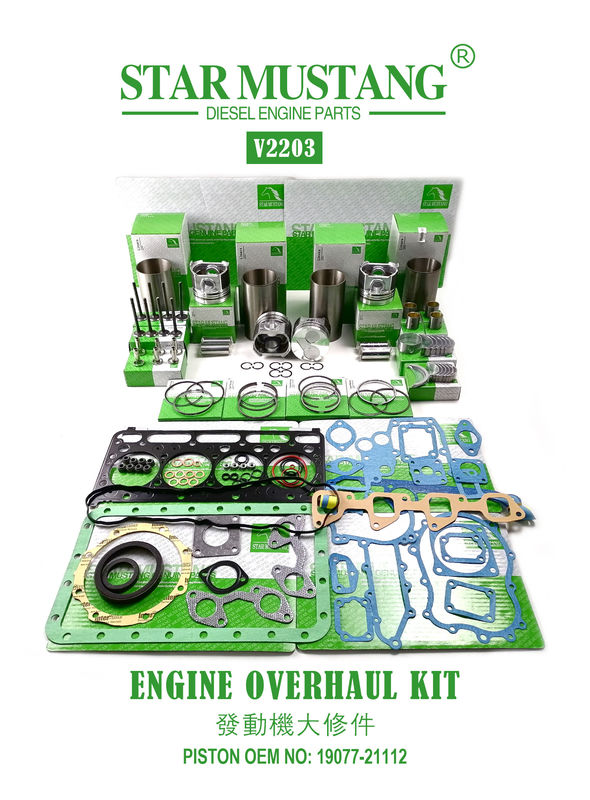Ricambi di riparazione di alta qualità V2203 V2403 1G780-21113 1G796-21112 1J884-21110 Per motore mini escavatore Kubota