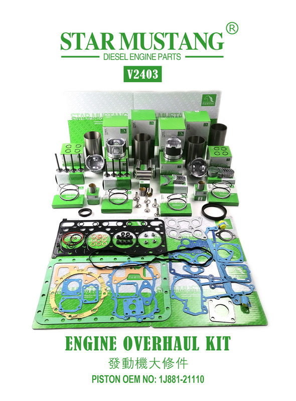 Ricambi di riparazione di alta qualità V2203 V2403 1G780-21113 1G796-21112 1J884-21110 Per motore mini escavatore Kubota