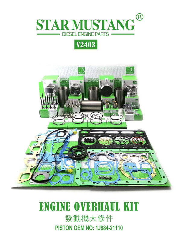 Ricambi di riparazione di alta qualità V2203 V2403 1G780-21113 1G796-21112 1J884-21110 Per motore mini escavatore Kubota