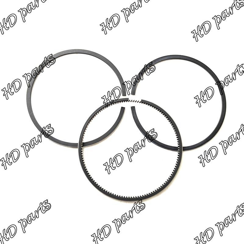 V4300 D3200 2.5x2.5x5.5mm Anello a pistoni 15571-21050 Per motore Kubota