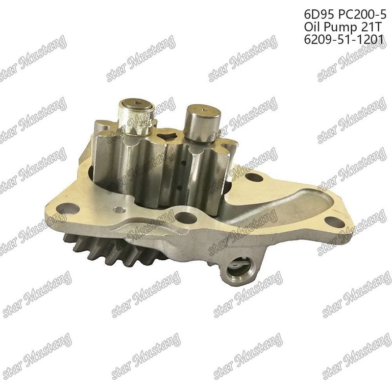 6d95 Pc200-5 Pompa dell'olio motore 6209-51-1201 Adatta per motori diesel Komatsu