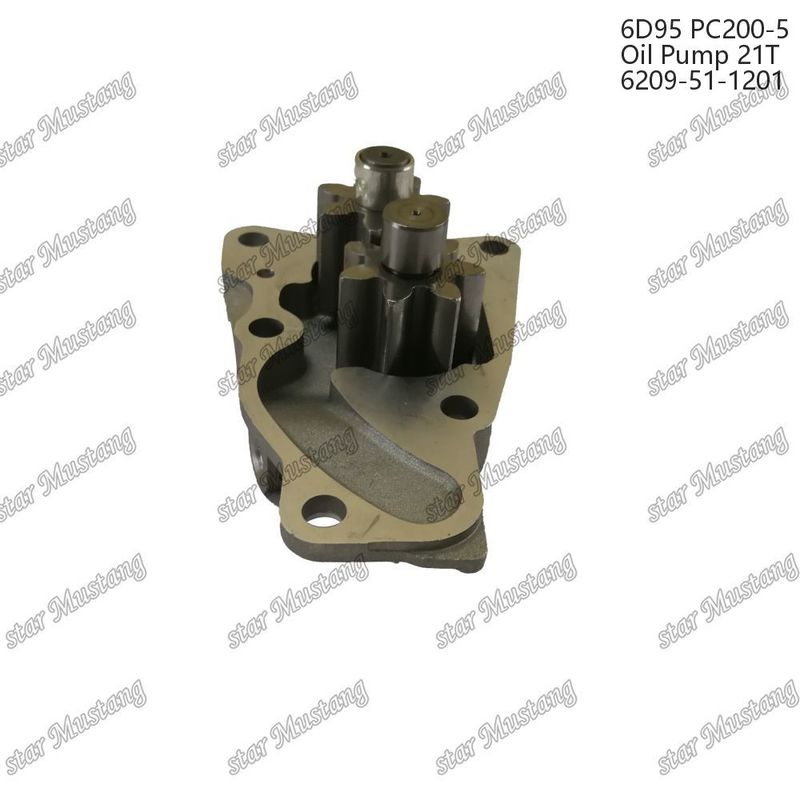 6d95 Pc200-5 Pompa dell'olio motore 6209-51-1201 Adatta per motori diesel Komatsu