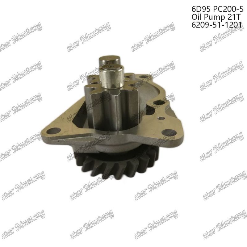 6d95 Pc200-5 Pompa dell'olio motore 6209-51-1201 Adatta per motori diesel Komatsu