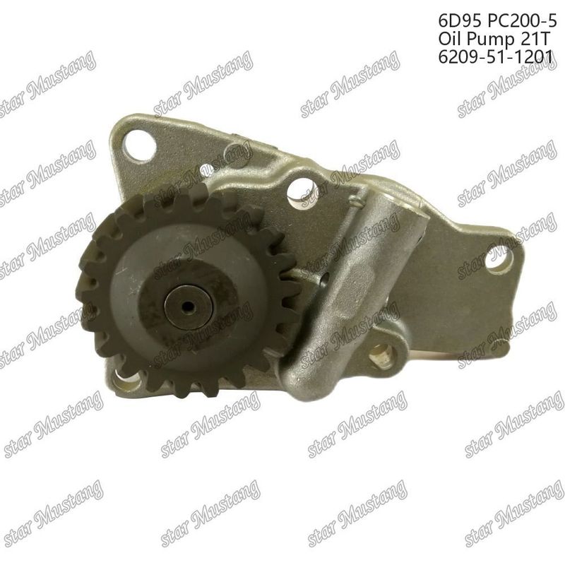 6d95 Pc200-5 Pompa dell'olio motore 6209-51-1201 Adatta per motori diesel Komatsu