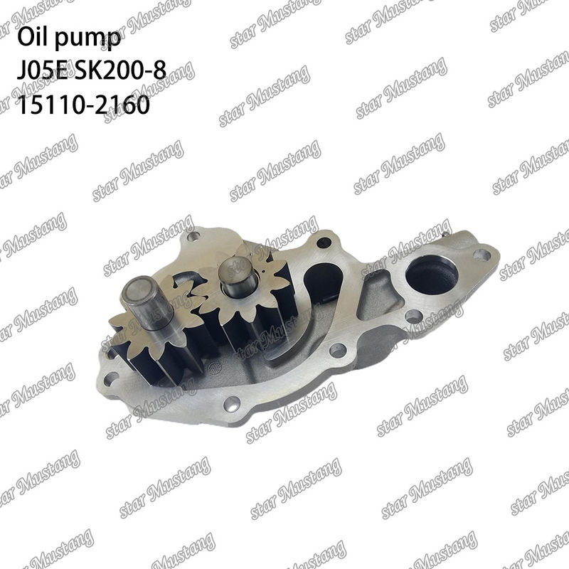 Pompa di olio del motore diesel di J05E SK200-8 SK210LC-8 SK250-8 SK260LC-8 15110-2160 15110-2160A per Hino