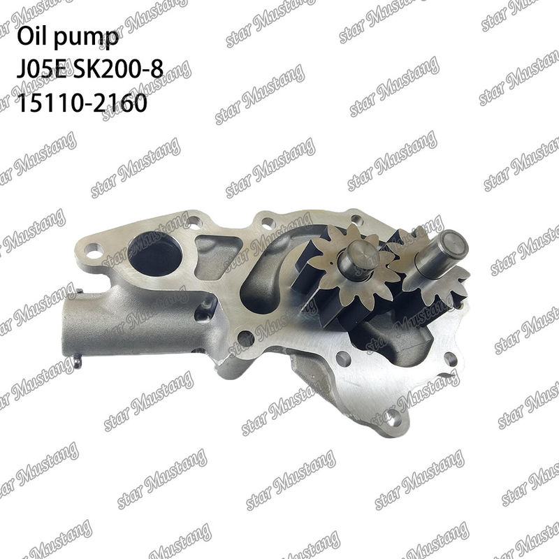 Pompa di olio del motore diesel di J05E SK200-8 SK210LC-8 SK250-8 SK260LC-8 15110-2160 15110-2160A per Hino