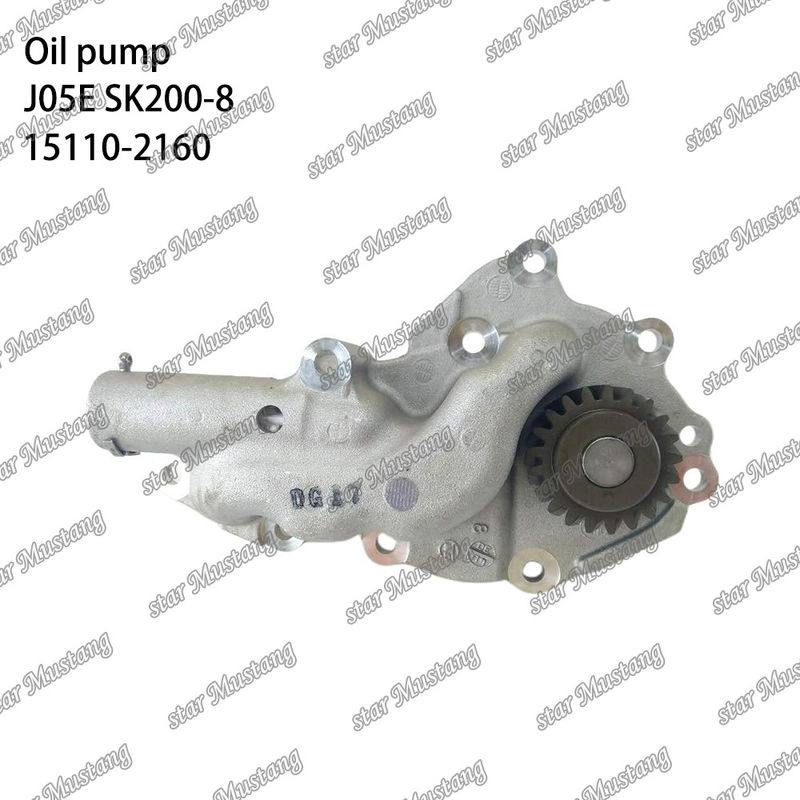 Pompa di olio del motore diesel di J05E SK200-8 SK210LC-8 SK250-8 SK260LC-8 15110-2160 15110-2160A per Hino