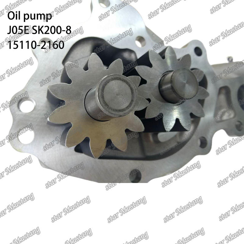 Pompa di olio del motore diesel di J05E SK200-8 SK210LC-8 SK250-8 SK260LC-8 15110-2160 15110-2160A per Hino