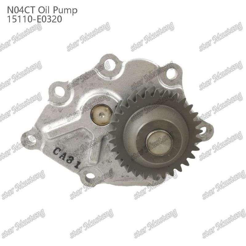 N04C N04CT Pompa d'olio 15110-E0320 Adatta per parti di riparazione di motori diesel meccanici Hino