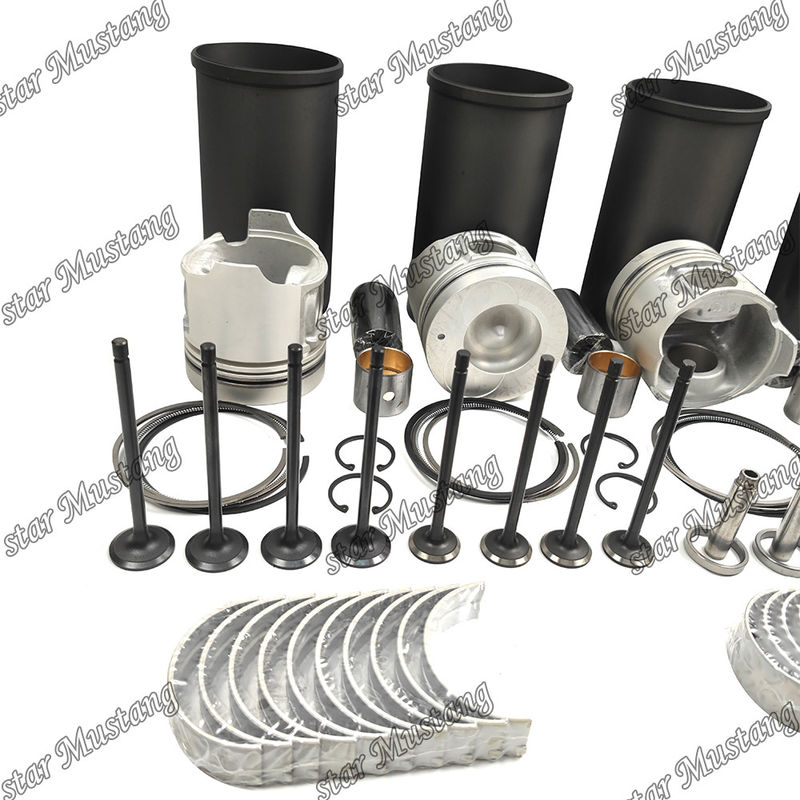 W04DT Kit di revisione e ricostruzione del cilindro di rivestimento del pistone con pin Kit Valve Seat Valve Guide Gasket Kit per motore Hino