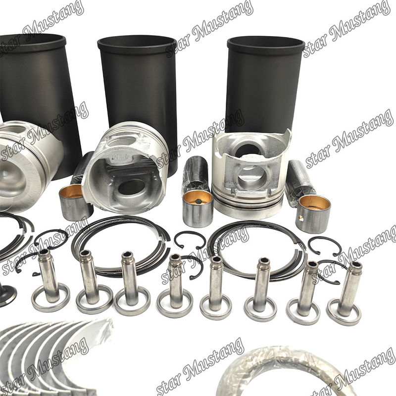 W04DT Kit di revisione e ricostruzione del cilindro di rivestimento del pistone con pin Kit Valve Seat Valve Guide Gasket Kit per motore Hino