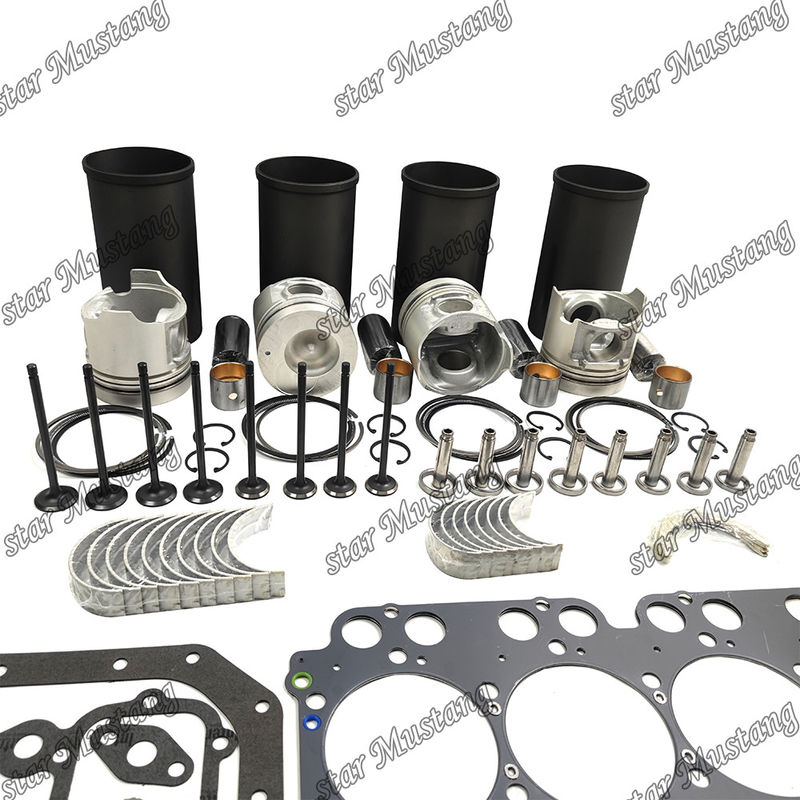 W04DT Kit di revisione e ricostruzione del cilindro di rivestimento del pistone con pin Kit Valve Seat Valve Guide Gasket Kit per motore Hino