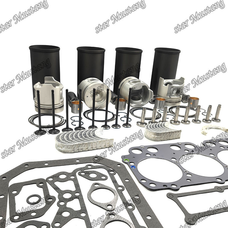 W04DT Kit di revisione e ricostruzione del cilindro di rivestimento del pistone con pin Kit Valve Seat Valve Guide Gasket Kit per motore Hino