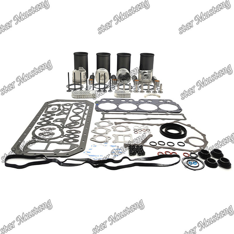 W04DT Kit di revisione e ricostruzione del cilindro di rivestimento del pistone con pin Kit Valve Seat Valve Guide Gasket Kit per motore Hino