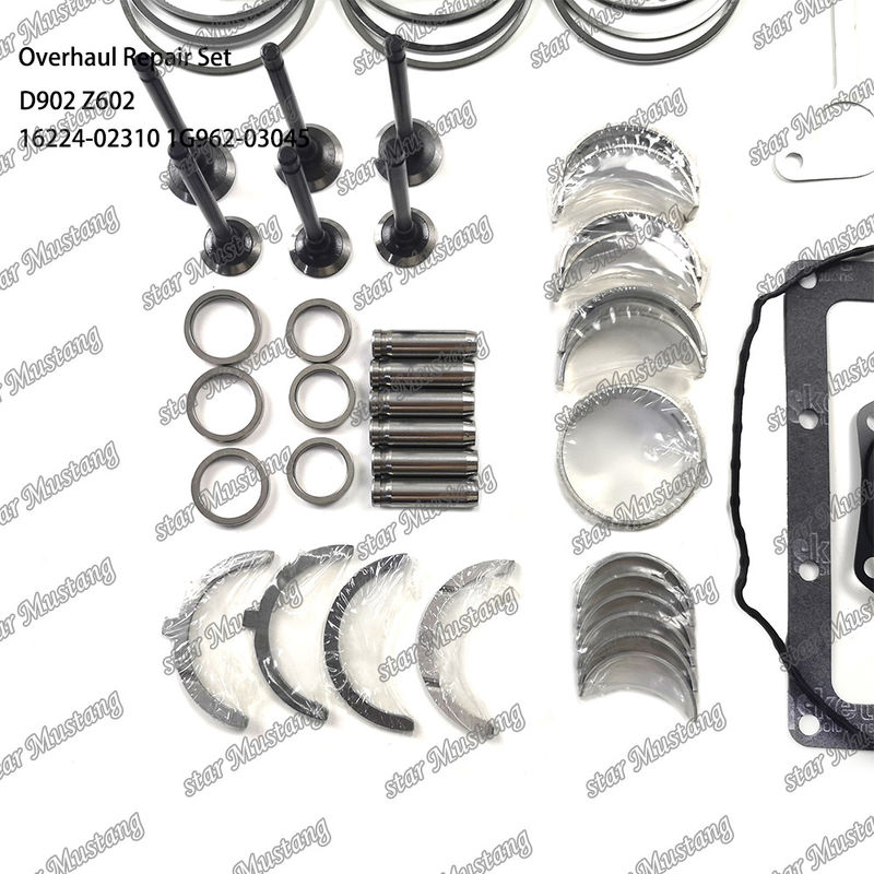 Z602 D902 Kit di riparazione di riparazione di cilindro, rivestimento di pistoni, kit di guarnizioni 16224-02310 1J094-21770 1G962-03045 per Doosan