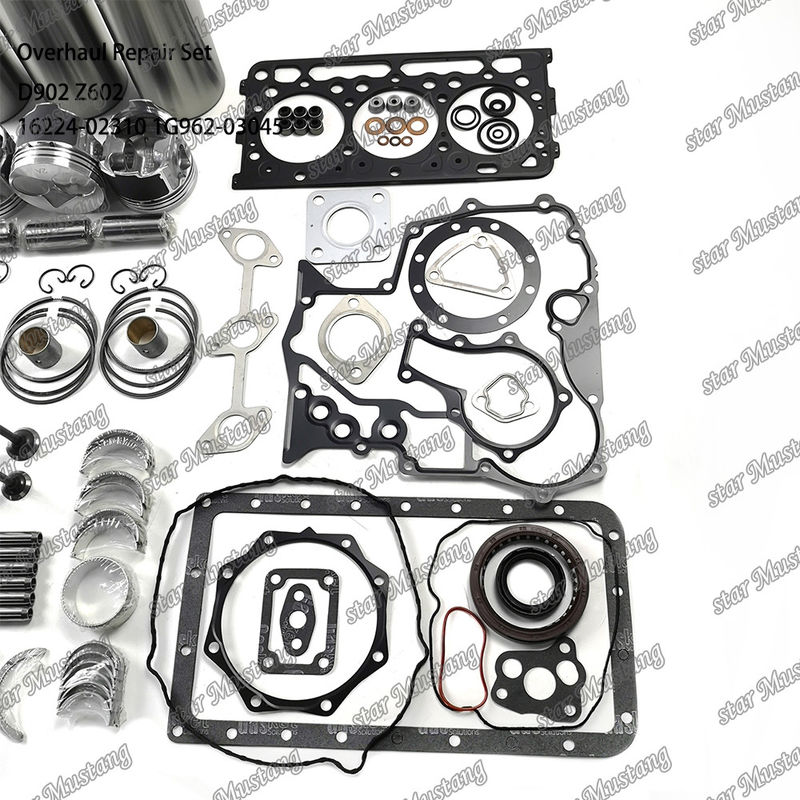 Z602 D902 Kit di riparazione di riparazione di cilindro, rivestimento di pistoni, kit di guarnizioni 16224-02310 1J094-21770 1G962-03045 per Doosan