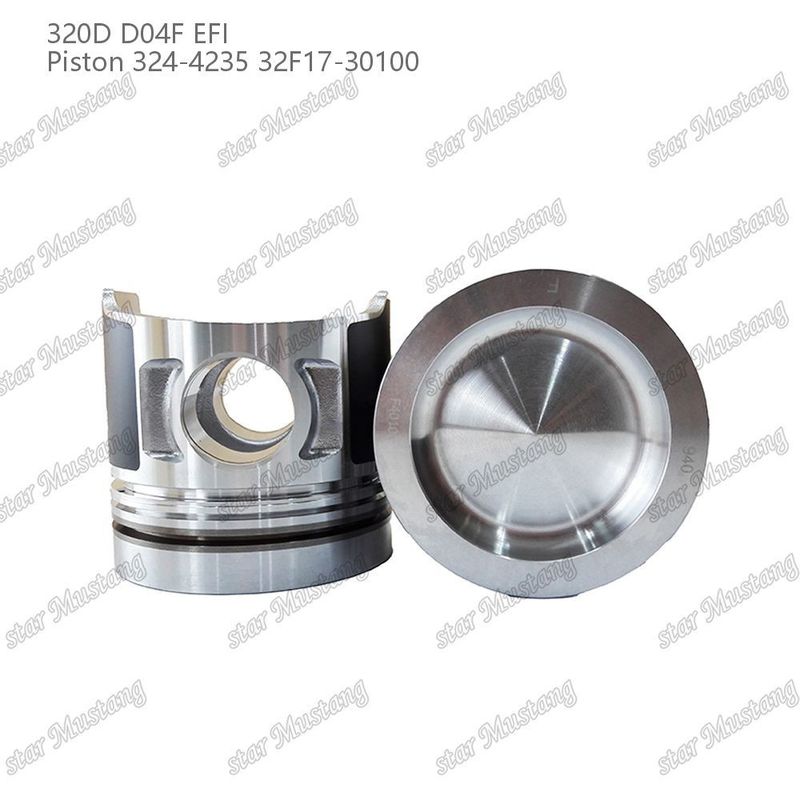 Piston 320D D04F EFI 324-4235 32F17-30100 Per parti di motori diesel Caterpillar