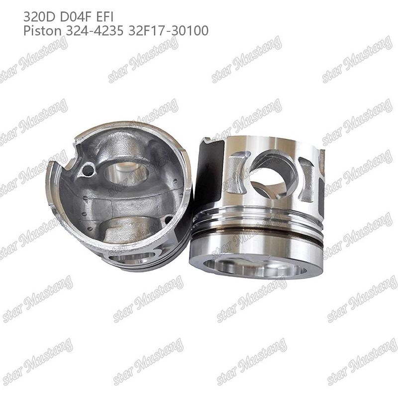 Piston 320D D04F EFI 324-4235 32F17-30100 Per parti di motori diesel Caterpillar