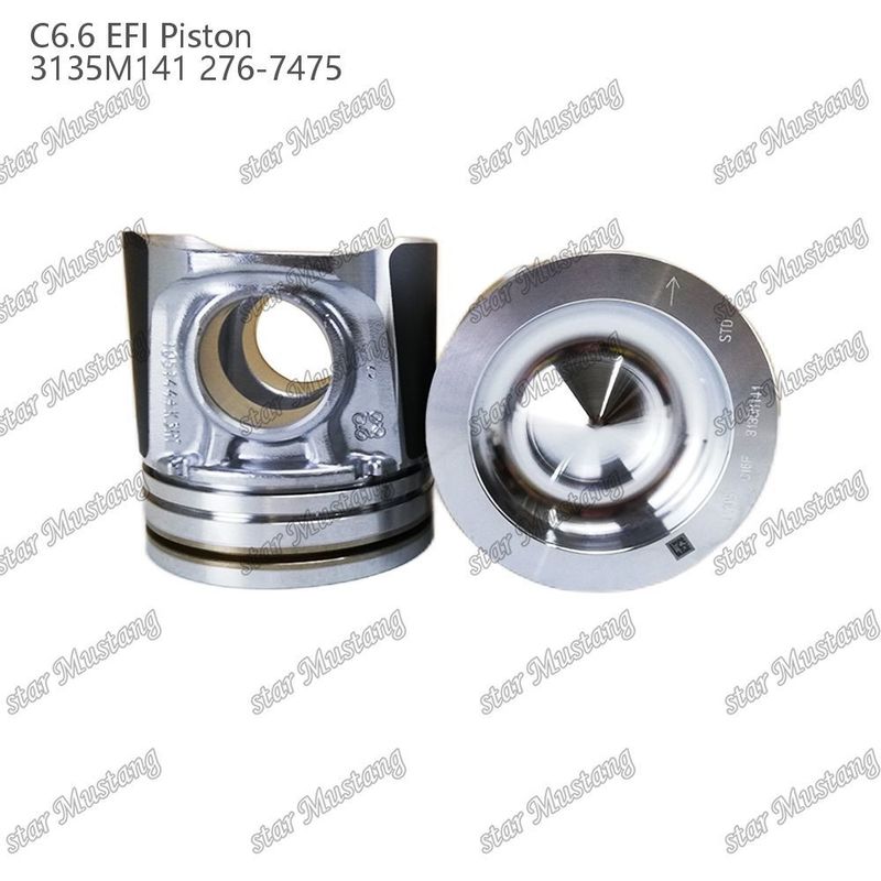 Piston C6.6 EFI 3135M141 276-7475 Per scavatori e attrezzature di ingegneria Perkins Caterpillar