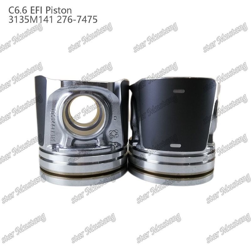 Piston C6.6 EFI 3135M141 276-7475 Per scavatori e attrezzature di ingegneria Perkins Caterpillar