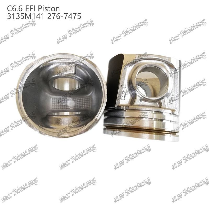 Piston C6.6 EFI 3135M141 276-7475 Per scavatori e attrezzature di ingegneria Perkins Caterpillar