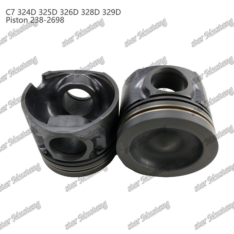 Piston C7 alluminio 324D 325D 326D 328D 329D 238-2698 per escavatori e attrezzature di ingegneria Caterpillar