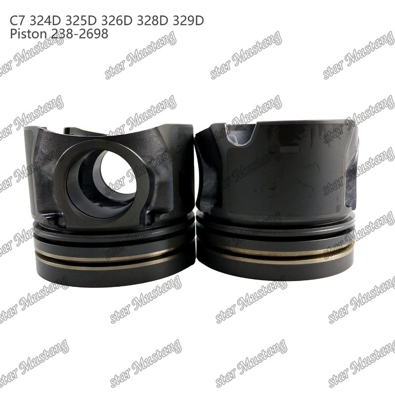 Piston C7 alluminio 324D 325D 326D 328D 329D 238-2698 per escavatori e attrezzature di ingegneria Caterpillar