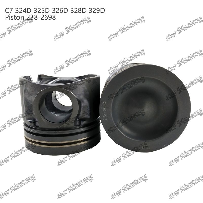 Piston C7 alluminio 324D 325D 326D 328D 329D 238-2698 per escavatori e attrezzature di ingegneria Caterpillar