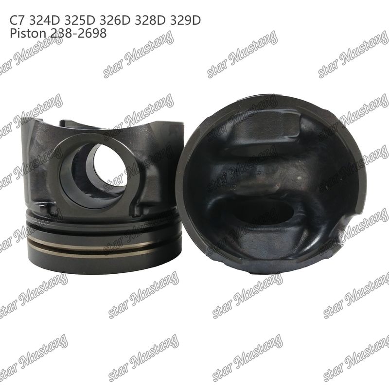 Piston C7 alluminio 324D 325D 326D 328D 329D 238-2698 per escavatori e attrezzature di ingegneria Caterpillar