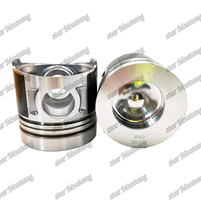 Piston S6K S6KT 3066 E320C Intercooling 58mm Camera di combustione 297-7753 Per motore diesel Caterpillar Mitsubishi