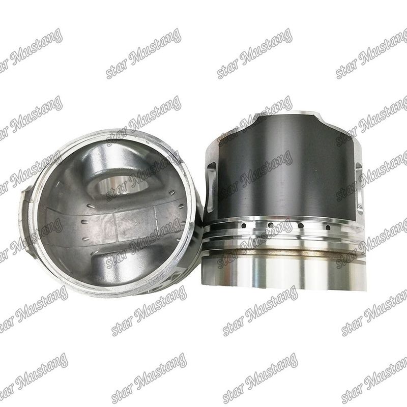 Piston S6K S6KT 3066 E320C Intercooling 58mm Camera di combustione 297-7753 Per motore diesel Caterpillar Mitsubishi