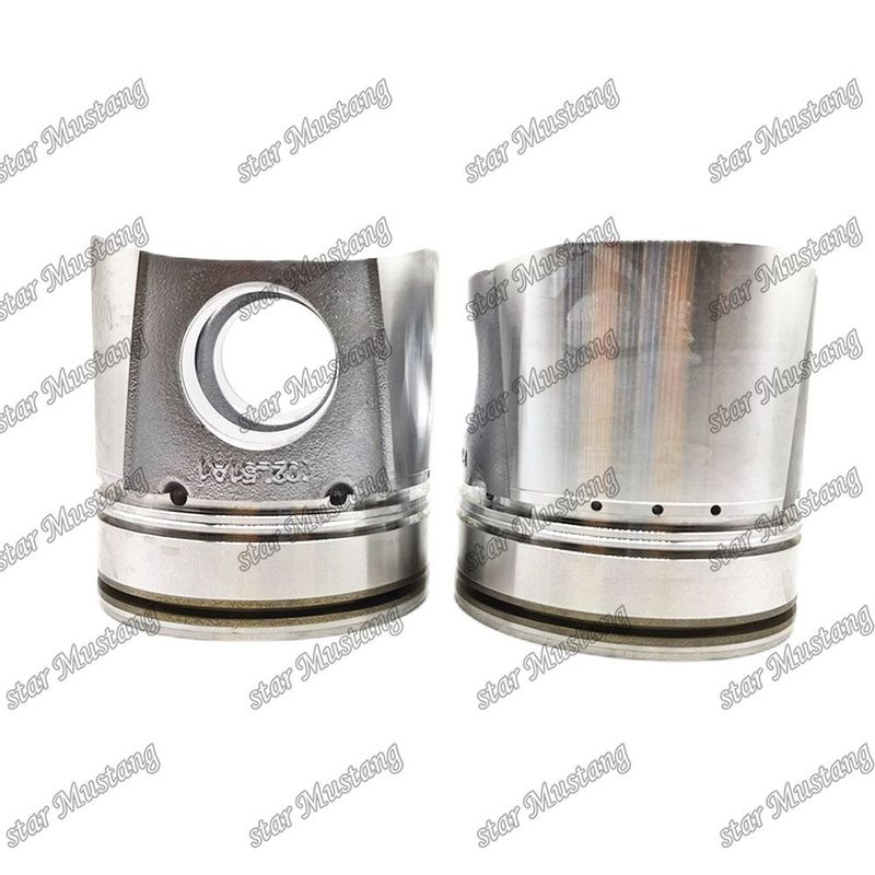 Pistola 4BT 4D102 6BT 6BT5.9 6D102 50mm Camera di combustione 6738-31-2110 6738-31-2111 3957795 3807795 Per Cummins Komatsu