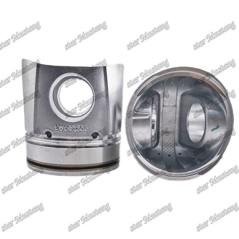 Pistola 4BT 4D102 6BT 6BT5.9 6D102 50mm Camera di combustione 6738-31-2110 6738-31-2111 3957795 3807795 Per Cummins Komatsu