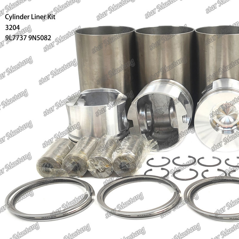 Per il motore Caterpillar 3204 Kit di rivestimento del cilindro 9L7737 1W1661 9N5082 Parti di riparazione di motori diesel meccanici