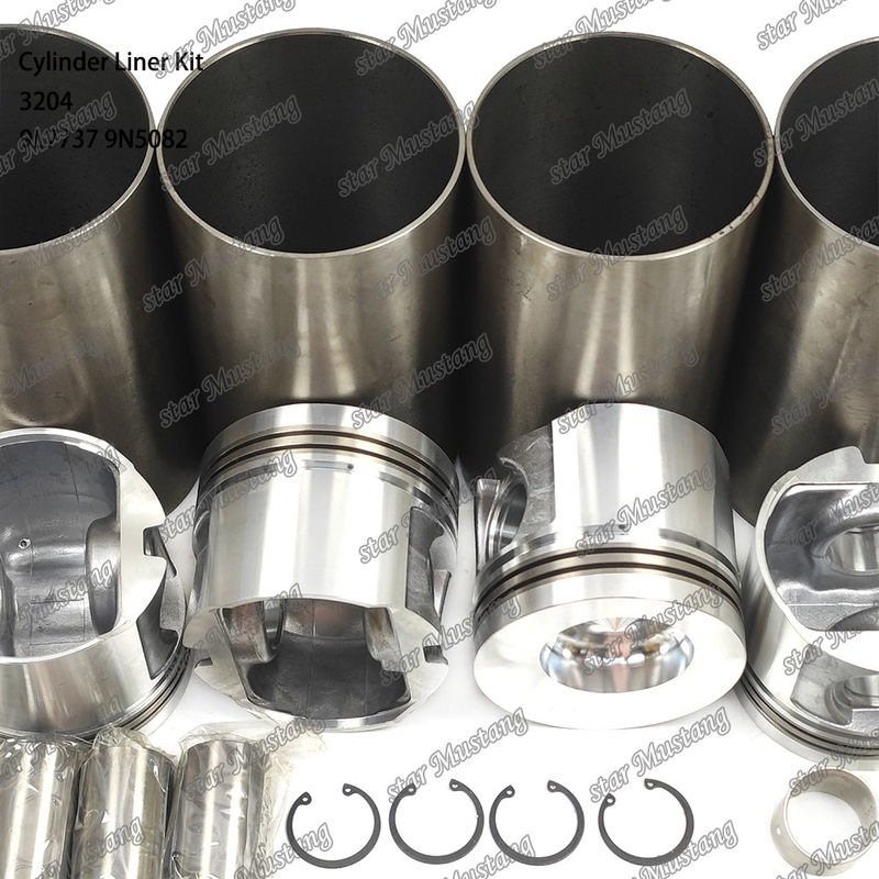 Per il motore Caterpillar 3204 Kit di rivestimento del cilindro 9L7737 1W1661 9N5082 Parti di riparazione di motori diesel meccanici