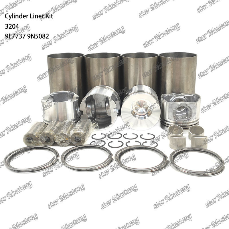 Per il motore Caterpillar 3204 Kit di rivestimento del cilindro 9L7737 1W1661 9N5082 Parti di riparazione di motori diesel meccanici