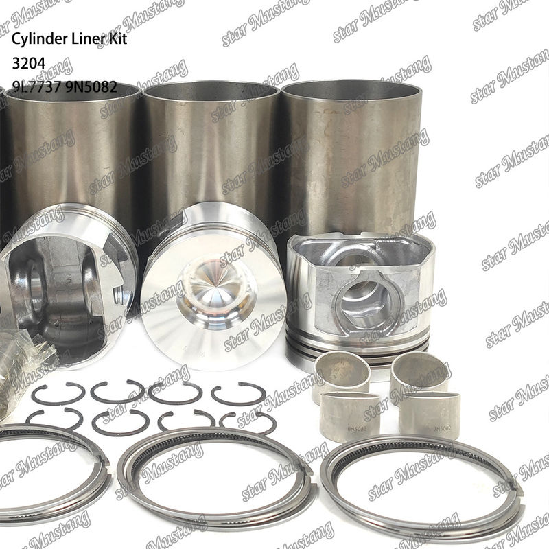 Per il motore Caterpillar 3204 Kit di rivestimento del cilindro 9L7737 1W1661 9N5082 Parti di riparazione di motori diesel meccanici