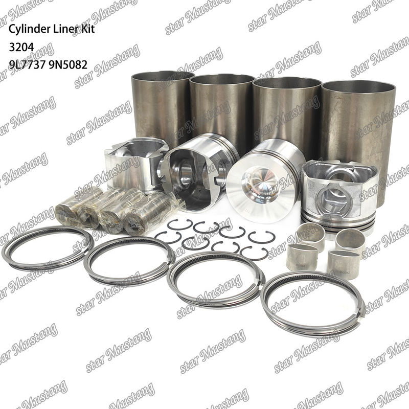 Per il motore Caterpillar 3204 Kit di rivestimento del cilindro 9L7737 1W1661 9N5082 Parti di riparazione di motori diesel meccanici