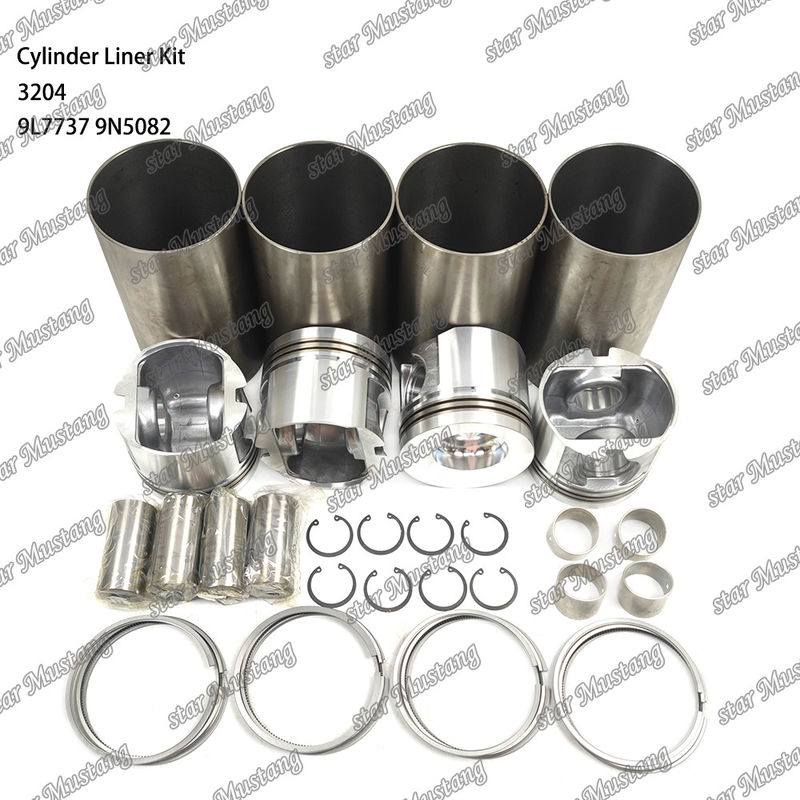 Per il motore Caterpillar 3204 Kit di rivestimento del cilindro 9L7737 1W1661 9N5082 Parti di riparazione di motori diesel meccanici