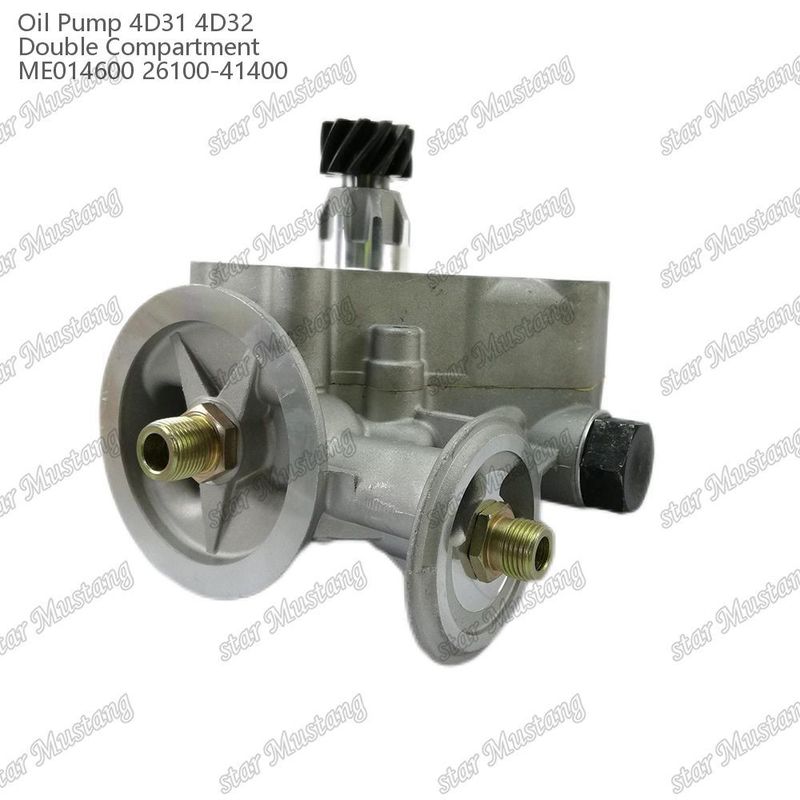 Pompa dell'olio motore 4D31 4D32 Doppio termostato ME014600 26100-41400 Per ricambi per motori Mitsubishi
