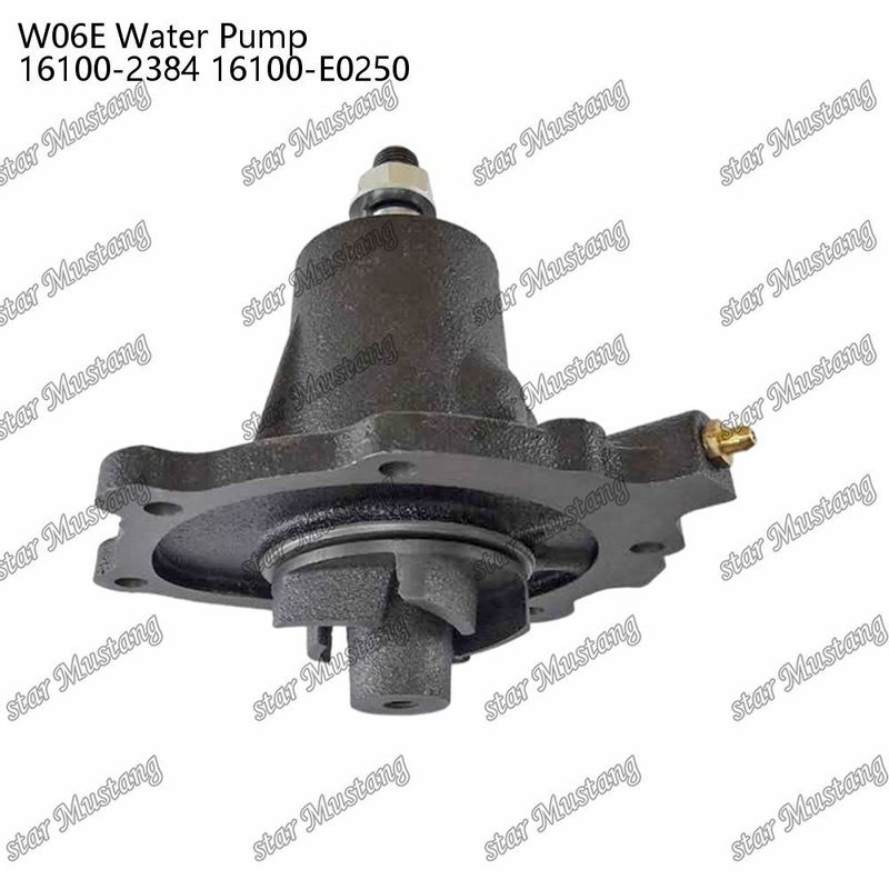 W06E Pompa dell'acqua per motore 16100-2384 16100-E0250 Per ricambi per motore HINO