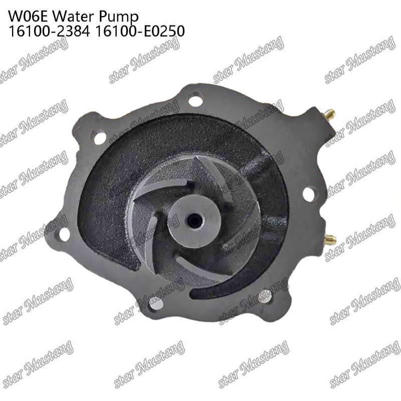 W06E Pompa dell'acqua per motore 16100-2384 16100-E0250 Per ricambi per motore HINO