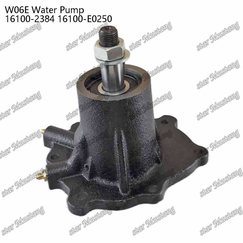 W06E Pompa dell'acqua per motore 16100-2384 16100-E0250 Per ricambi per motore HINO
