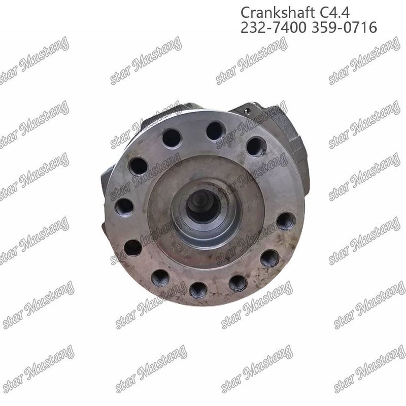 Albero motore C4.4 in acciaio forgiato EFI 63 mm con spina 232-7400 359-071 per Caterpillar Diesel Engine Repair Parts